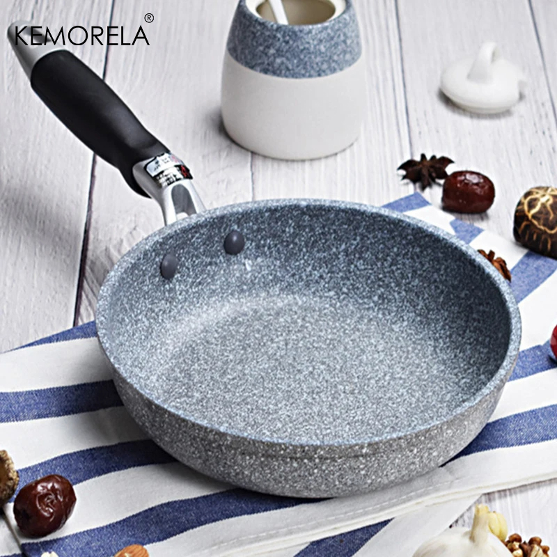 Egg Waffle Pan - Durevole pietra friggitrice Pan28/26/24/20cm Wok padella