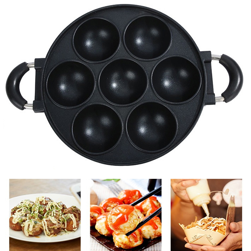 Egg Waffle Pan - Pentola per torte a 7 fori