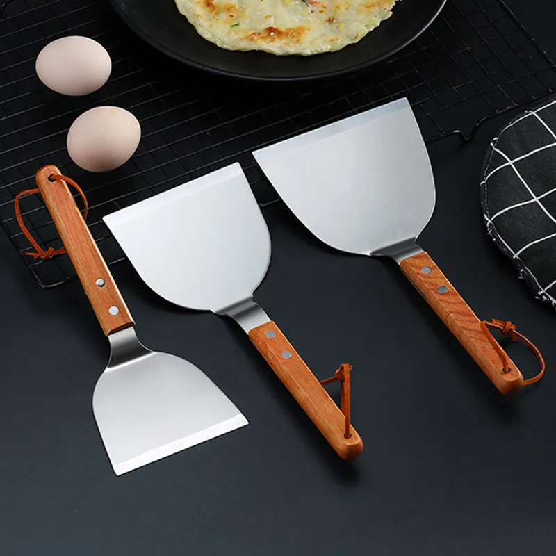 Okonomiyaki Spatula - Spatola Teppanyaki in Acciaio Inox con