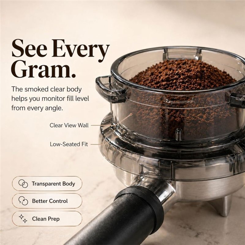 Breville Espresso Barista Touch - Promozione! Imbuto dosatore Twist-Lock da 54