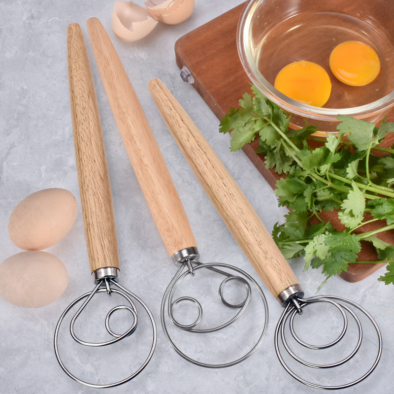 Danish Pancake Pan - Manico in quercia da 13 pollici