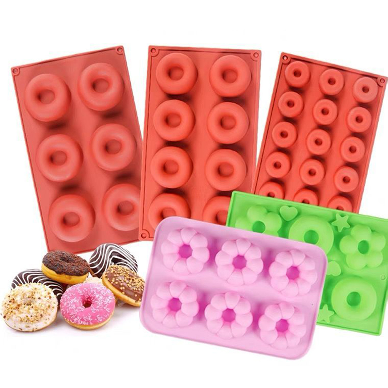 Donut Mold Silicone - Silicone Donut Maker 3D FAI DA