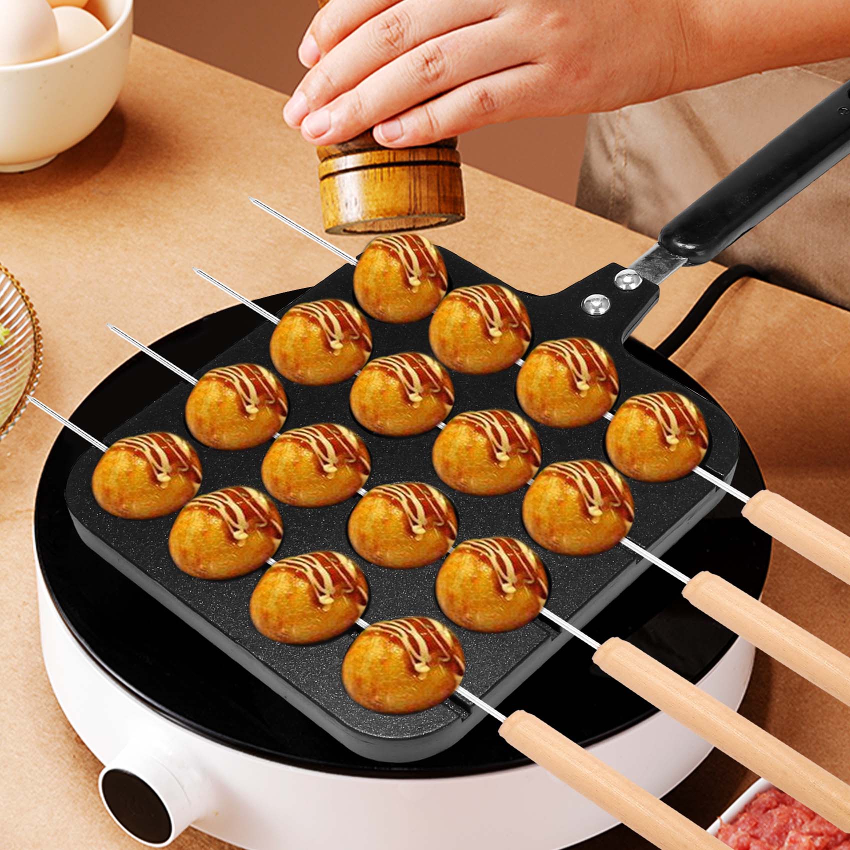 Piastra per Takoyaki in Allumi - Takoyaki Grill Plate recensione e prezzo