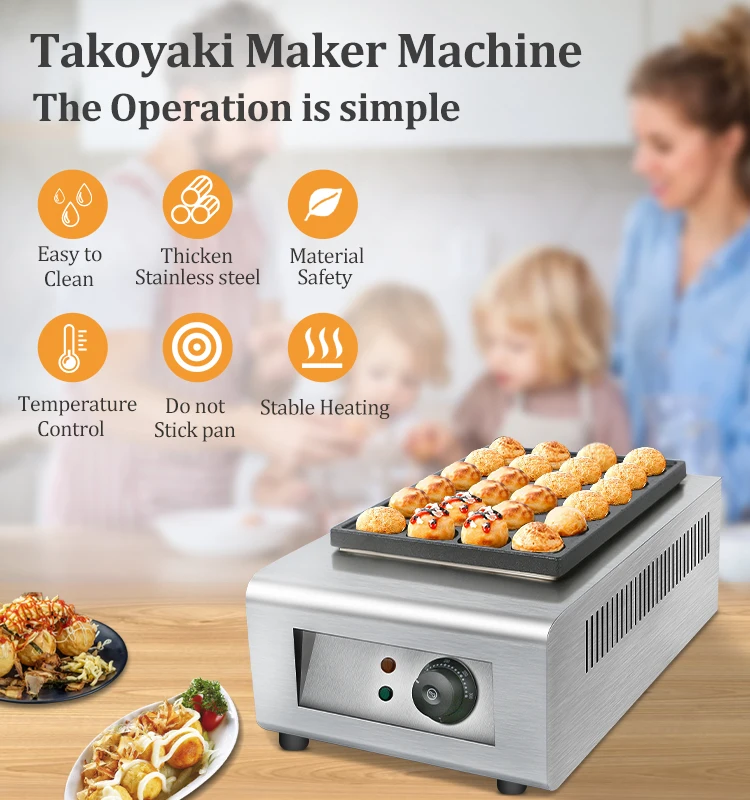 Macchina Elettrica Commerciale - Takoyaki Grill Plate recensione e prezzo