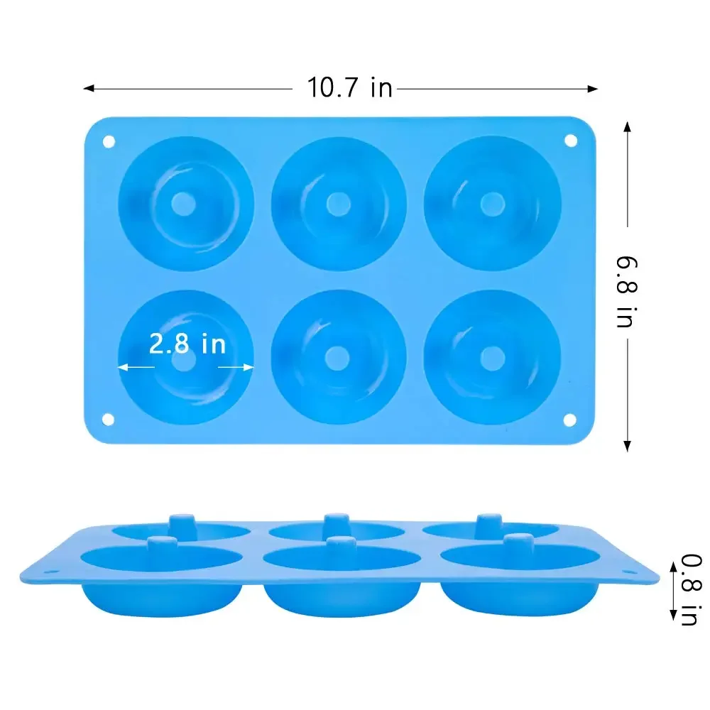 1/2 pz Muffin In Silicone Ciam - Donut Mold Silicone recensione e prezzo
