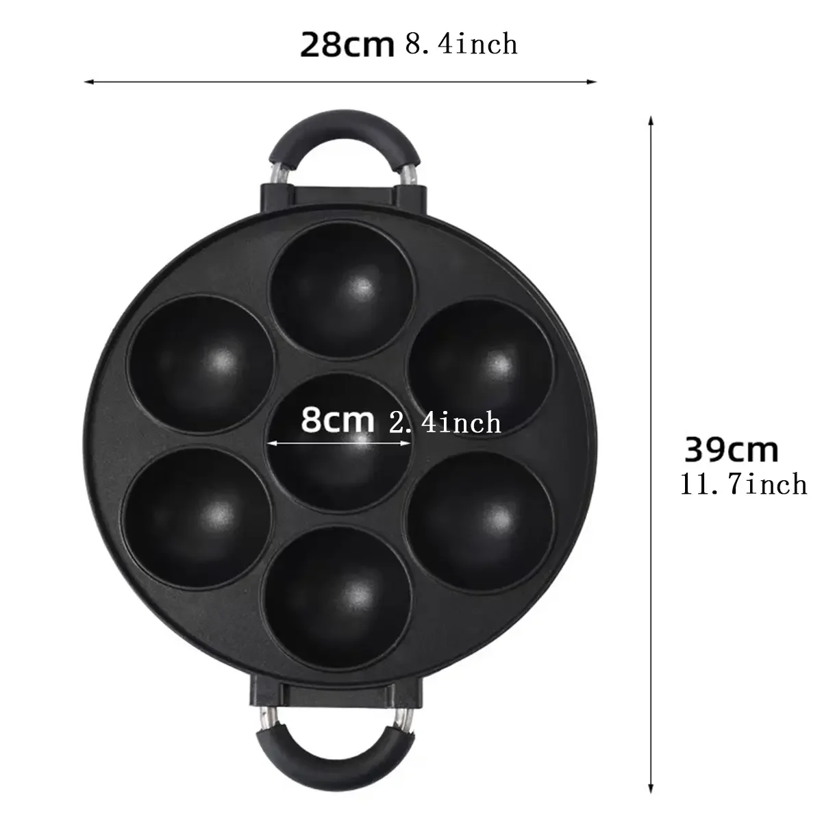 Pentola per torte a 7 fori Pen - Egg Waffle Pan recensione e prezzo