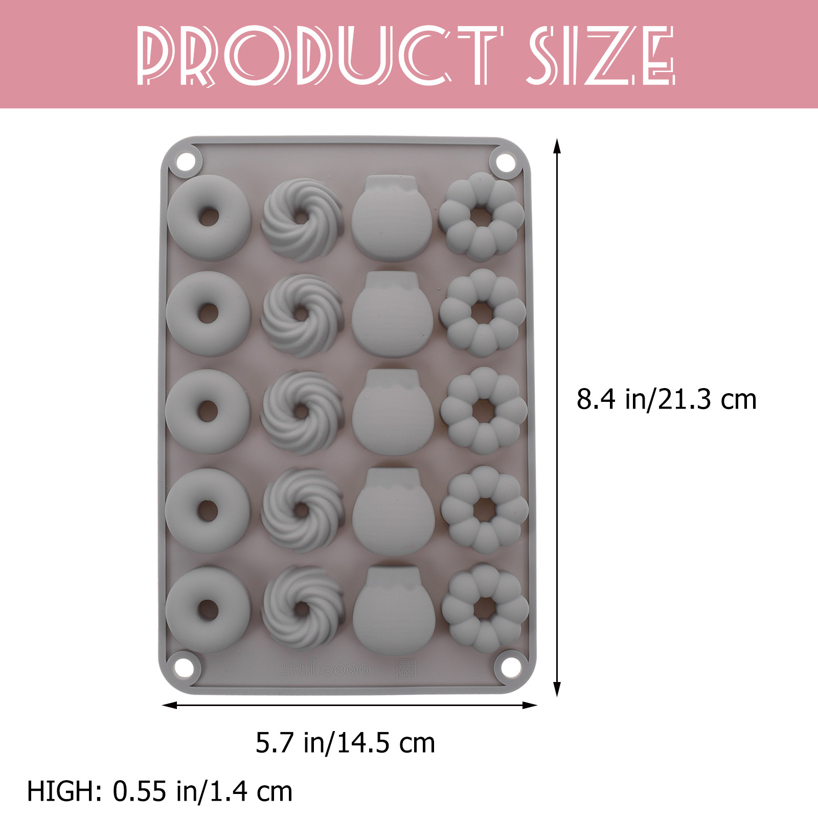 Stampo in silicone per mini ci - Donut Mold Silicone recensione e prezzo